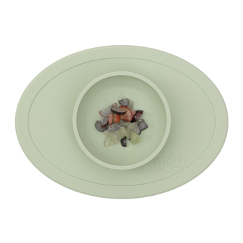 Мисочка килимок EZPZ Tiny Bowl Sage силіконова оливкова