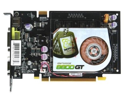 Відеокарта XFX PCI-Ex GeForce 8600 GT 512mb DDR2 ( 128 Bit ) ( VGA,DVI ) Б/У