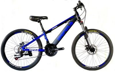 Велосипед IMPULS BIKE Diesel 24" 12" DD 2020 черно-синий