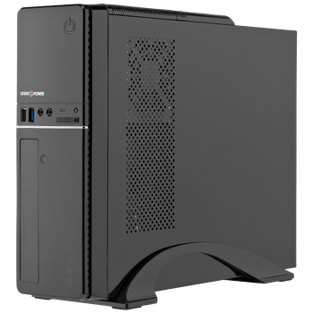 Корпус LP S607 BK 400W Slim 2 USB 3.0 e 1 USB 2.0