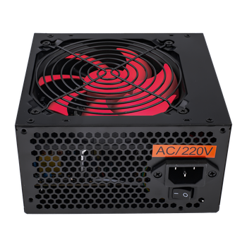 Блок питания ATX-550W, 12см, 4xSATA, PCI Dх2 6PIN 24 pin power supply BLACK без кабеля питания