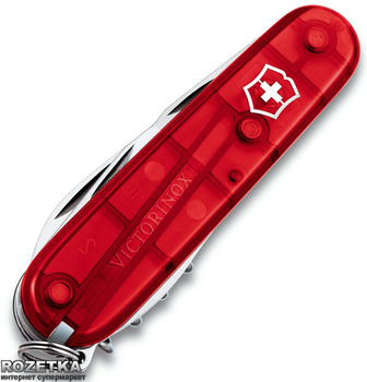 Швейцарский нож Victorinox Spartan Red Transparent (1.3603.T)