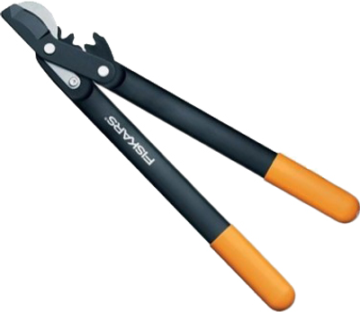 Сучкорез плоскостной с загнутыми лезвиями Fiskars PowerGear (S) L70 (1002104/112190)