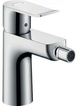 Смеситель для биде HANSGROHE METRIS 31280000 с донным клапаном
