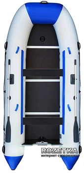Лодка Aqua-Storm stk-450E Бело-синяя