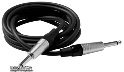 Инструментальный кабель (готовый) RockCable 30203 D6 3 м (RCL30203D6)