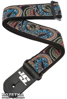 Гітарний ремінь Planet Waves Joe Satriani Snakes Mosaic PW50JS04 Snakes Black
