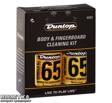 Набор Dunlop System 65 Body and Fingerboard Cleaning Kit (6503)