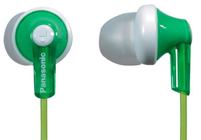 Наушники Panasonic RP-HJE118GU-G Green