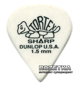Медиатор Dunlop 412P1.50 Tortex Sharp Player's Pack 1.50 (12 шт)