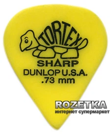 Медиатор Dunlop 412P.73 Tortex Sharp Player's Pack 0.73 (12 шт)
