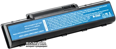 Акумулятор PowerPlant для Acer Aspire 4732 Black (11.1V/5200mAh/6Cells) (NB00000101)