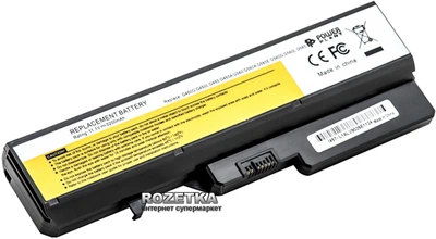 Аккумулятор PowerPlant для Lenovo IdeaPad G460 Black (11.1V/5200mAh/6Cells) (NB00000130)