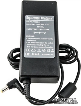 Блок живлення PowerPlant для ноутбука Acer (19V 90W 4.74A) (AC90F5517)