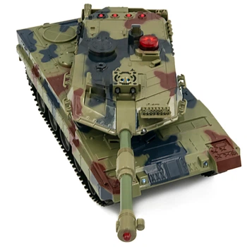 Большой танк LCF German Leopard со звуком 124 Зеленый