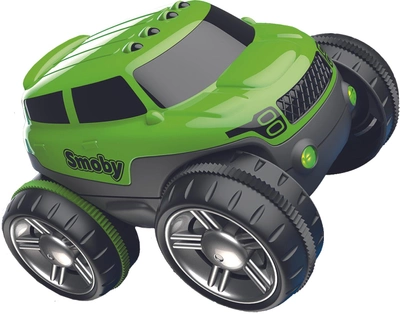 Машинка к треку Smoby Флекстрим со световыми эффектами и съемным корпусом Зеленая (180905WEB)