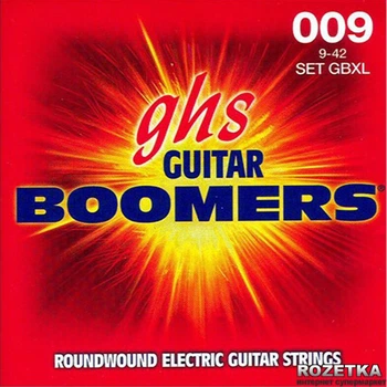 Струни для електрогітар GHS Boomers GBXL (009-042) (70526)