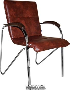 Стул Примтекс Плюс Samba chrome wood 1.031 S-61 Brown (ordf)