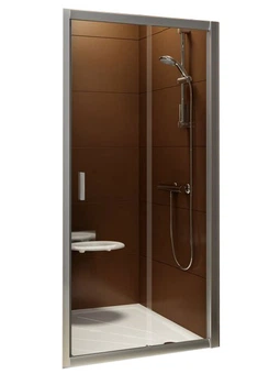 Душевая дверь RAVAK BLIX BLDP2-100 Grape Polished Aluminium 0PVA0C00ZG
