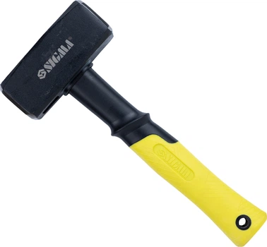Кувалда Sigma 1500 г с ручкой из стекловолокна (4311151)