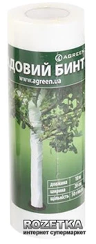 Садовий бинт Agreen для стовбурів дерев 0.2 х 10 м Білий (10704186)