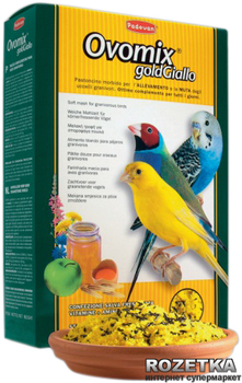 Повседневный корм для декоративных птиц Padovan Ovomix Gold Giallo 300 г (PP00194)