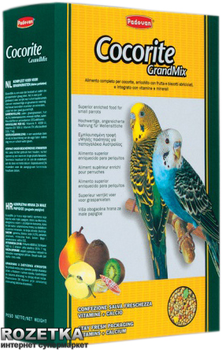Повседневный корм Padovan GrMix Cocorite для волнистых попугаев