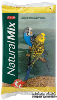 Повседневный корм для волнистых попугаев Padovan NatMix Cocorite 1 кг (PP00121)