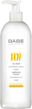 Масляное мыло BABE Laboratorios для атопичной кожи тела и рук 500 мл (8437000945970)