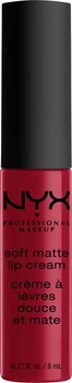 Рідка помада для губ NYX Professional Makeup Soft Matte Lip Cream 10 Monte Carlo (0800897142919)