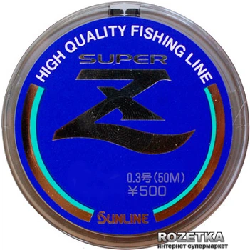 Леска Sunline Super Z HG 50 м #1.5/0.205 мм 3.15 кг (16580044)