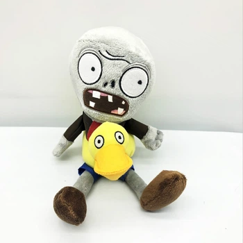 Мягкая игрушка плюшевая Plants vs Zombies Зомби с Уткой 30 СМ