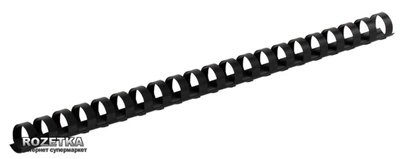 Пластиковые пружины Buromax d 10 мм 100 шт Черные (BM.0502-01)