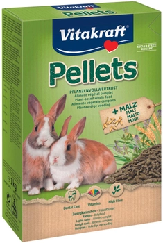 Корм для кроликов Vitakraft Pellets 1 кг (4008239252463)