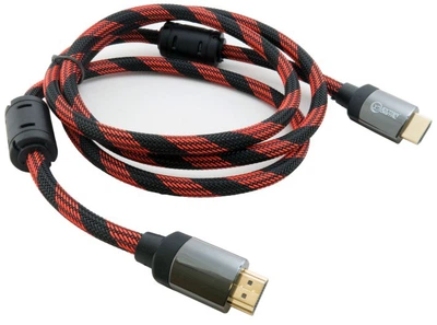 Кабель Extradigital HDMI to HDMI, 1.5 м, v 2.0, 28 AWG, Gold, Nylon, Hi-Speed (KBH1633)