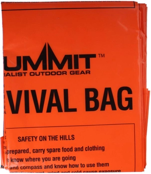 Рятувальний мішок Summit Emergency Survival Bag 180 x 90 см (782018)