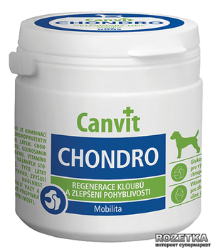 Хондропротектор Canvit Chondro для собак таблетки 100 шт/100гр (can50729/can50782)