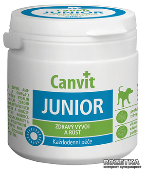 Витаминно-минеральный комплекс Canvit Junior для собак таблетки 100 шт (can50720)