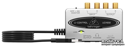 Аудиоинтерфейс Behringer U-Control UCA202