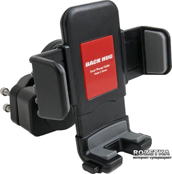 Велодержатель для телефона ExtraDigital Back Hug + BIKE BKP-400 Black (CRB4111)