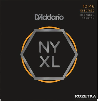Струны для электрогитар D'Addario NYXL1046BT NYXL Balanced Tension Regular Light (10-46)