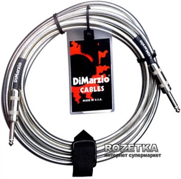 Инструментальный кабель DiMarzio Instrument Cable 3 м Chrome (EP1710SSSM)