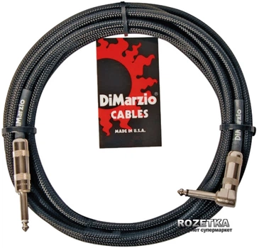 Інструментальний кабель DiMarzio Instrument Cable 4.5 м Black (EP1715SRBK)