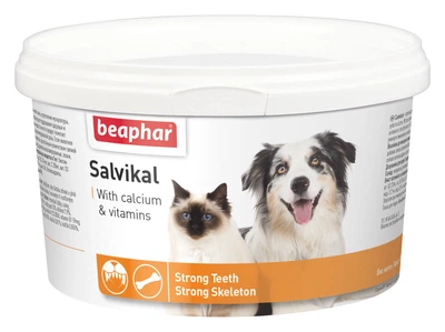 Минеральная смесь Beaphar Salvikal для зубов и костей кошек и собак 250 г (12626) (8711231126262)