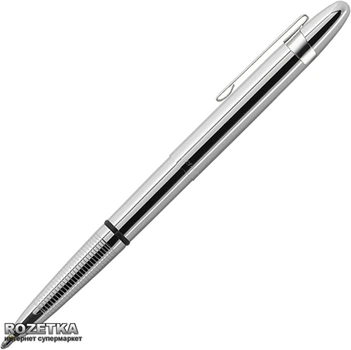 Ручка шариковая Fisher Space Pen Bullet Черная 0.7 мм Хромированный корпус (747609841343)