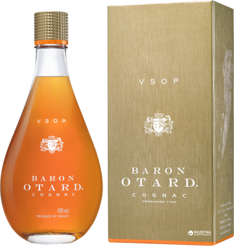 Коньяк Baron Otard VSOP от 4.5 лет выдержки 0.7 л 40% в подарочной упаковке (3253781220076)