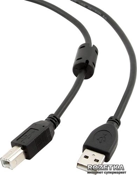 Кабель Cablexpert USB 2.0 AM - BM 3 м з феритовим фільтром (CCF-USB2-AMBM-10)