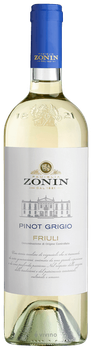 Вино Zonin Pinot Grigio Friuli біле сухе 0.75 л (8002235212557)