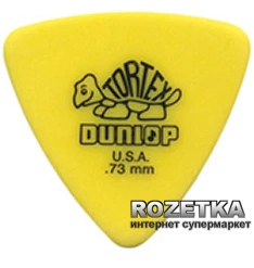 Медіатори Dunlop 431P.73 Tortex Triangle Player's Pack 0.73 мм (6 шт.)