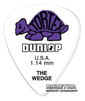 Медіатори Dunlop 424P1.14 Tortex Wedge Player's Pack 1.14 мм (12 шт.)